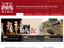 Tablet Screenshot of nino-leiden.nl